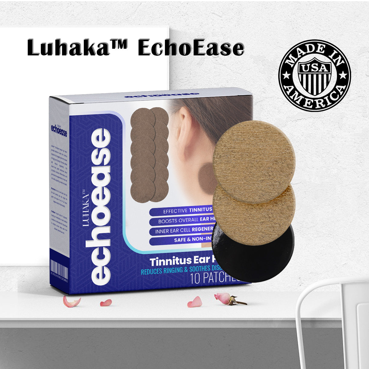 Luhaka™ EchoEase Tinnitus Ear Patch 😊 2