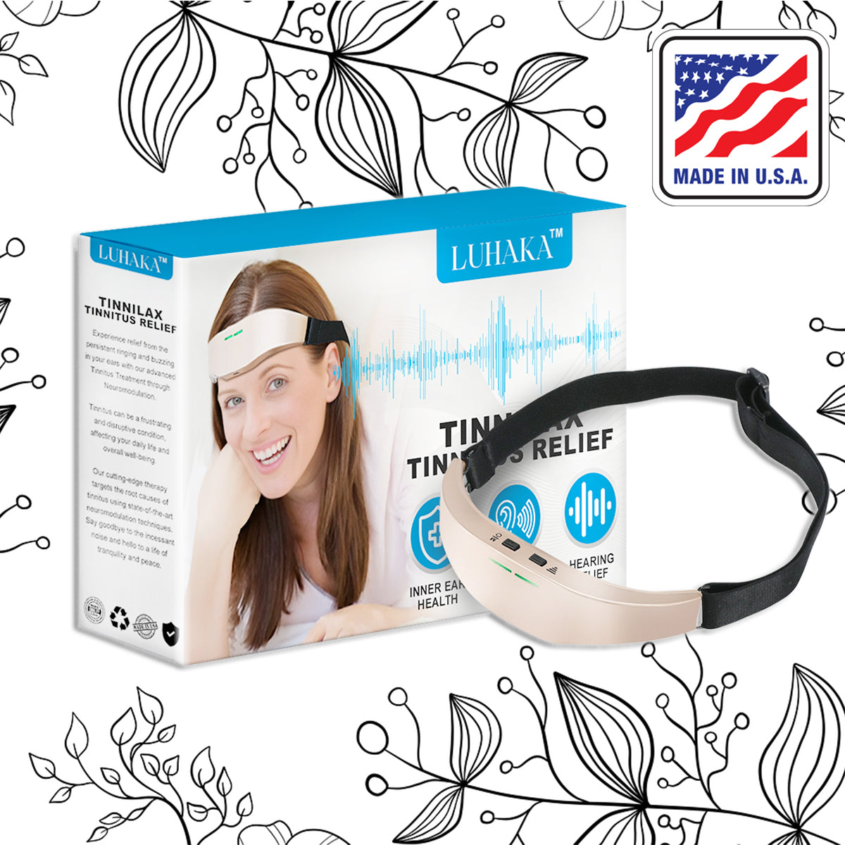 LUHAKA™ Tinnilax Tinnitus Relief 🍋🟩