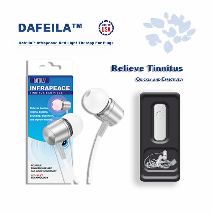 DAFEILA™ INFRAPEACE -Red Light Therapy Ear Plugs 🎵