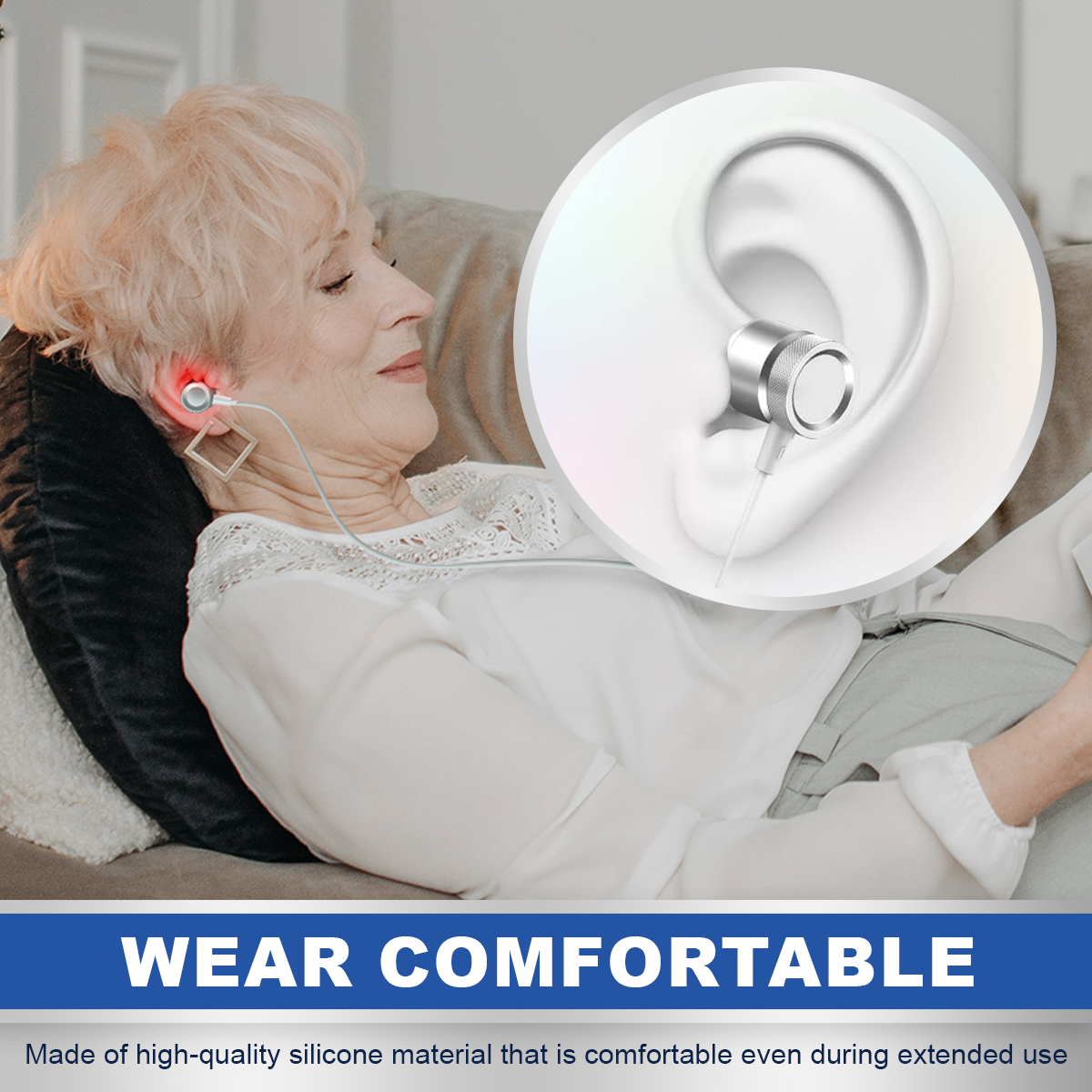 LUHAKA™ Infrapeace - Red Light Therapy Ear Plugs🎁