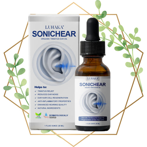 Luhaka™ SonicHear Organic Tinnitus Ear Health Oil 🔥Limited Time Offer🔥5