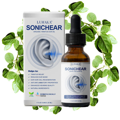 Luhaka™ SonicHear Organic Tinnitus Ear Health Oil 🔥Limited Time Offer🔥 2