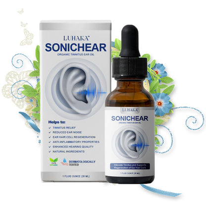 Luhaka™ SonicHear Organic Tinnitus Ear Health Oil  🔥