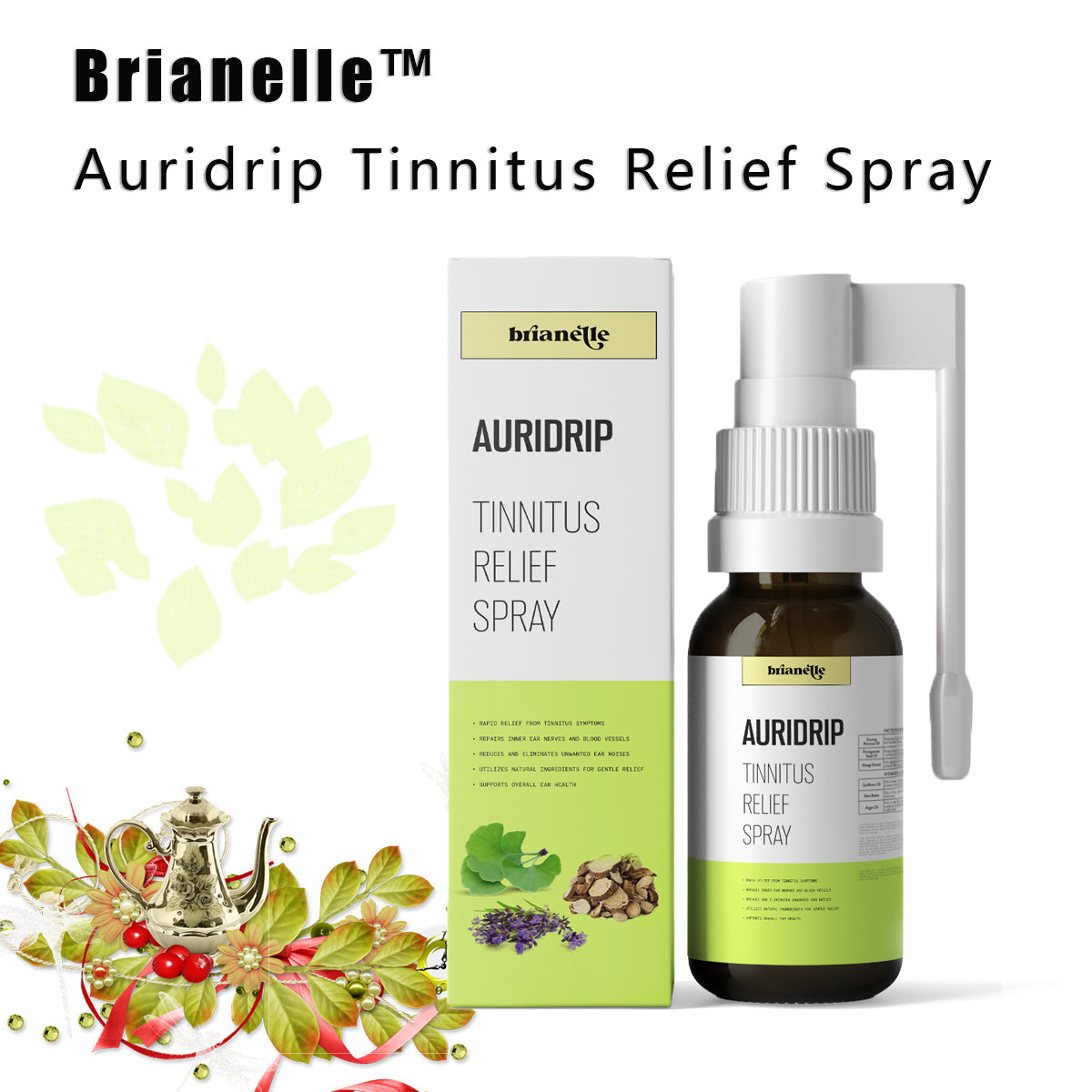 Brianelle™ Auridrip Tinnitus Relief Spray 🪻