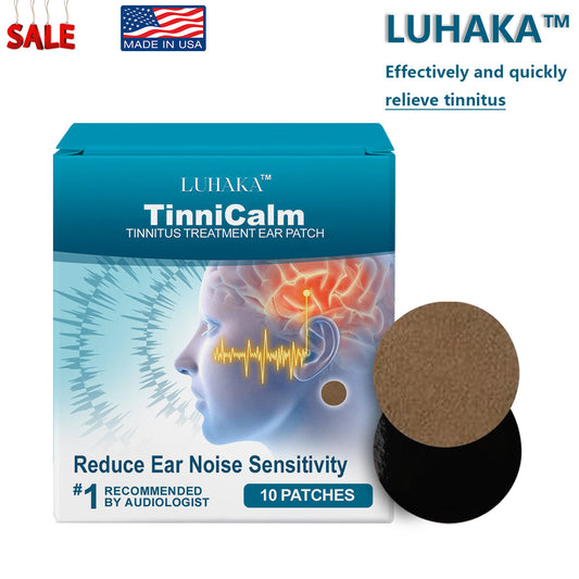 LUHAKA™ TinniCalm - Tinnitus Treatment Ear Patch ⭐️