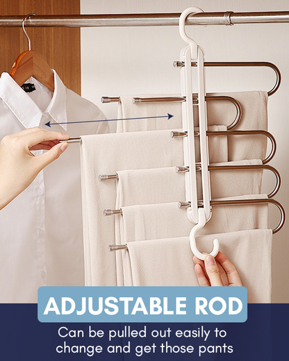 Collapsible Pants Organizing Rack