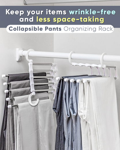 Collapsible Pants Organizing Rack