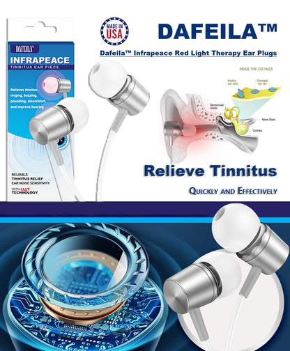 DAFEILA™ INFRAPEACE -Red Light Therapy Ear Plugs ACE4