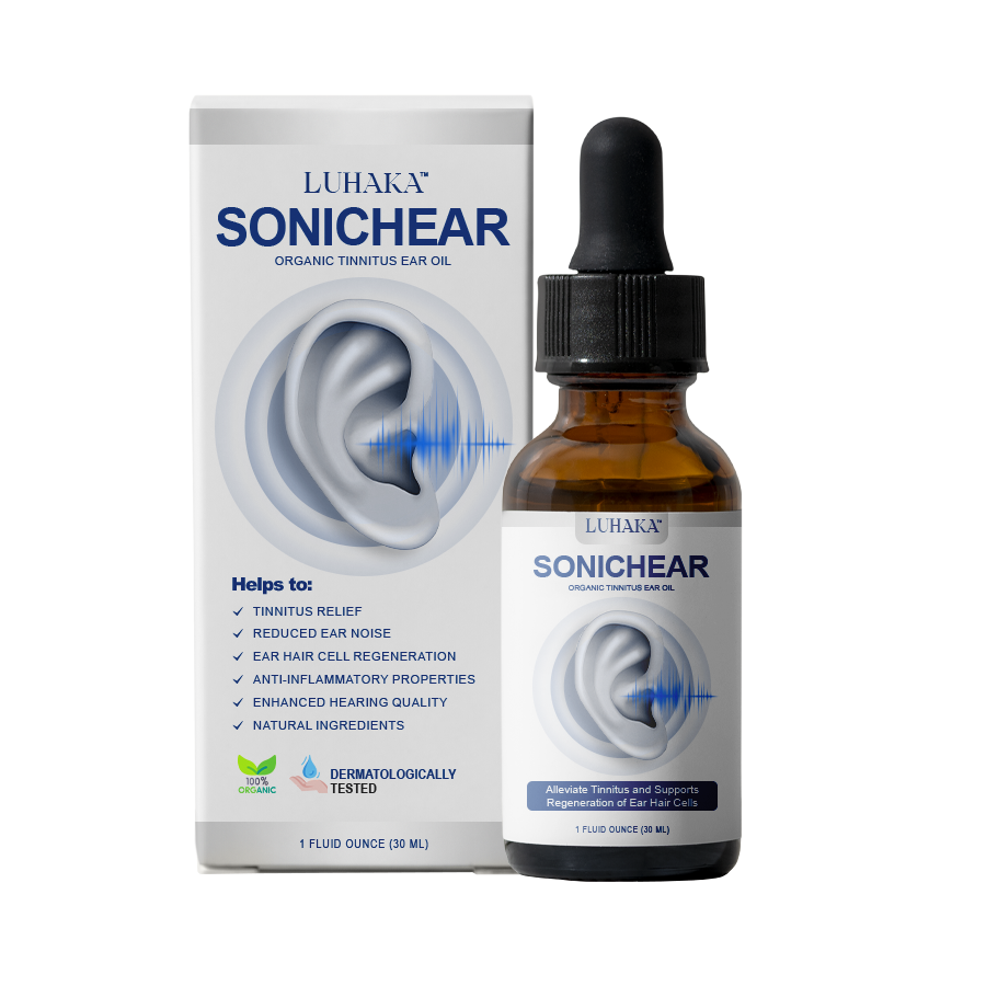 Luhaka™ SonicHear Organic Tinnitus Ear Health Oil 🔥Limited Time Offer🔥5