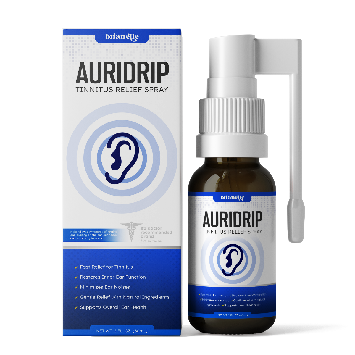 Brianelle™ Auridrip Tinnitus Relief Spray💎2