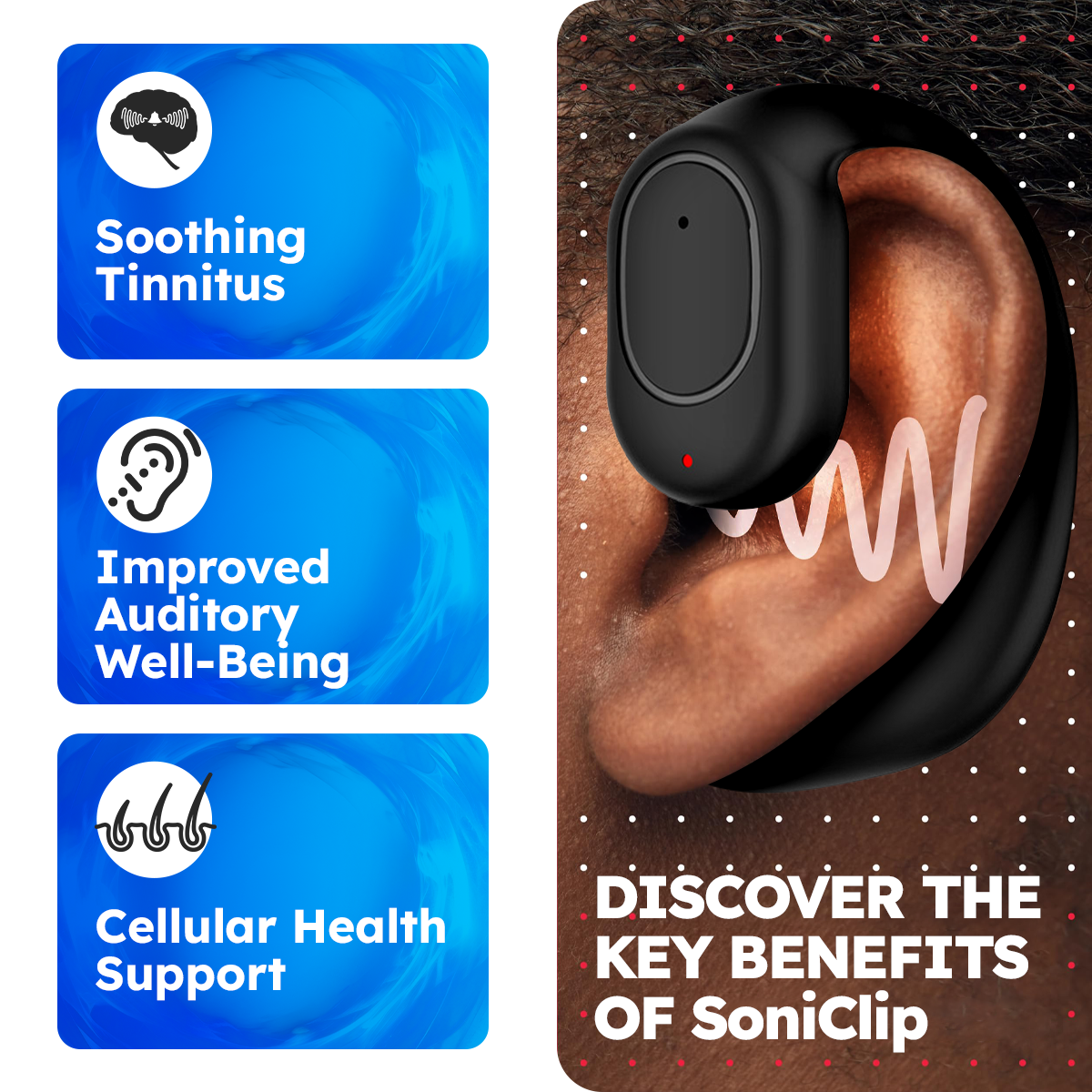 DAFEILA™ SoniClip Tinnitus Relief Device 🍡