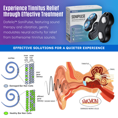 DAFEILA™ SoniPulse Tinnitus Relief Soothing Aid 🥰