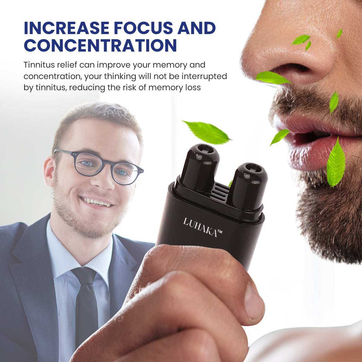 LUHAKA™ Sonose Tinnitus Relief Dual Nasal Inhaler 🌟