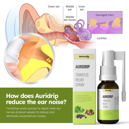 Brianelle™ Auridrip Tinnitus Relief Spray 🍀